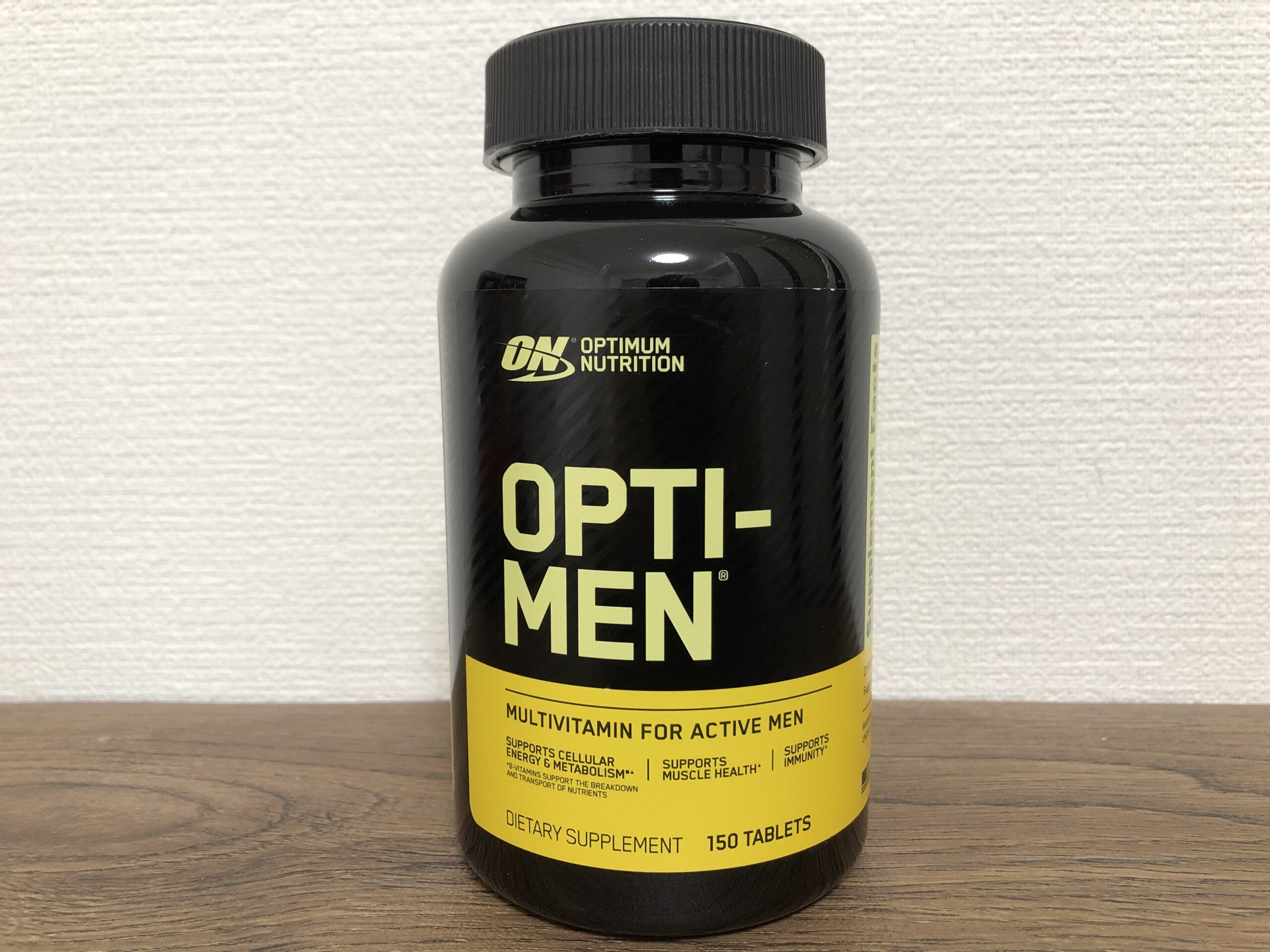 オプティマム・ニュートリション「Opti-Men」ボトル