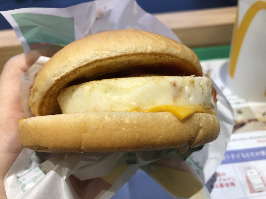 エグチ（エッグチーズバーガー）