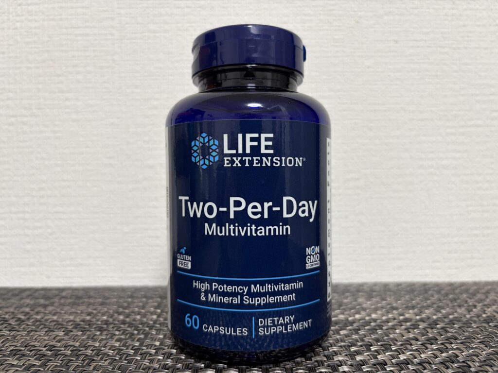 Life Extension「Two-Per-Day Multivitamin」のボトル