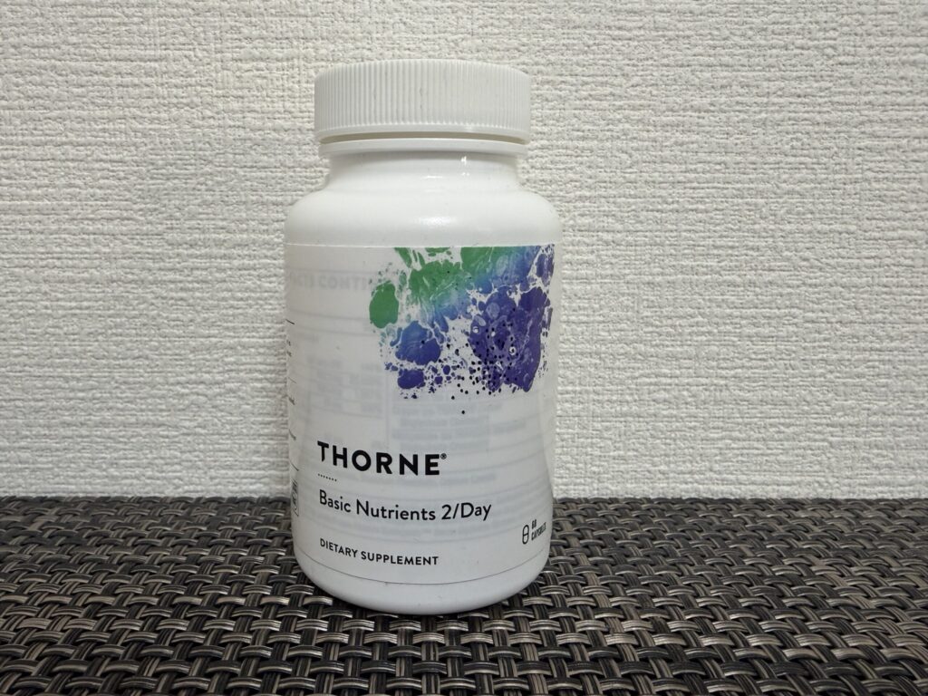 Thorne「ベーシックニュートリアント」のパッケージ